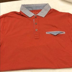 Mens Saks Fifth Avenue Polo Shirt